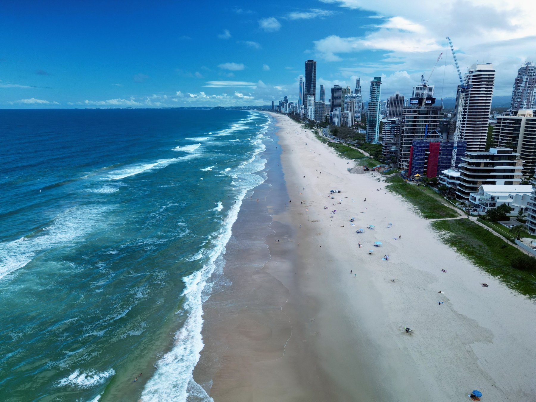 Surfers Paradise skyline on the Gold Coast